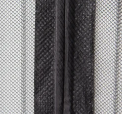 Avosdim Rideau Moustiquaire aimanté - L130 x H215cm - Noir