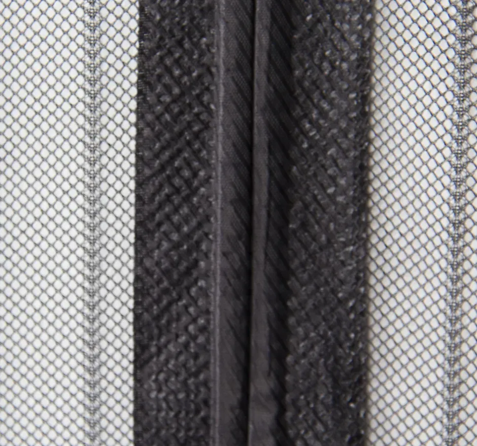 Avosdim Rideau Moustiquaire aimanté - L130 x H215cm - Noir