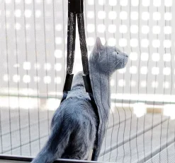 Avosdim Rideau Moustiquaire aimanté - L130 x H215cm - Noir