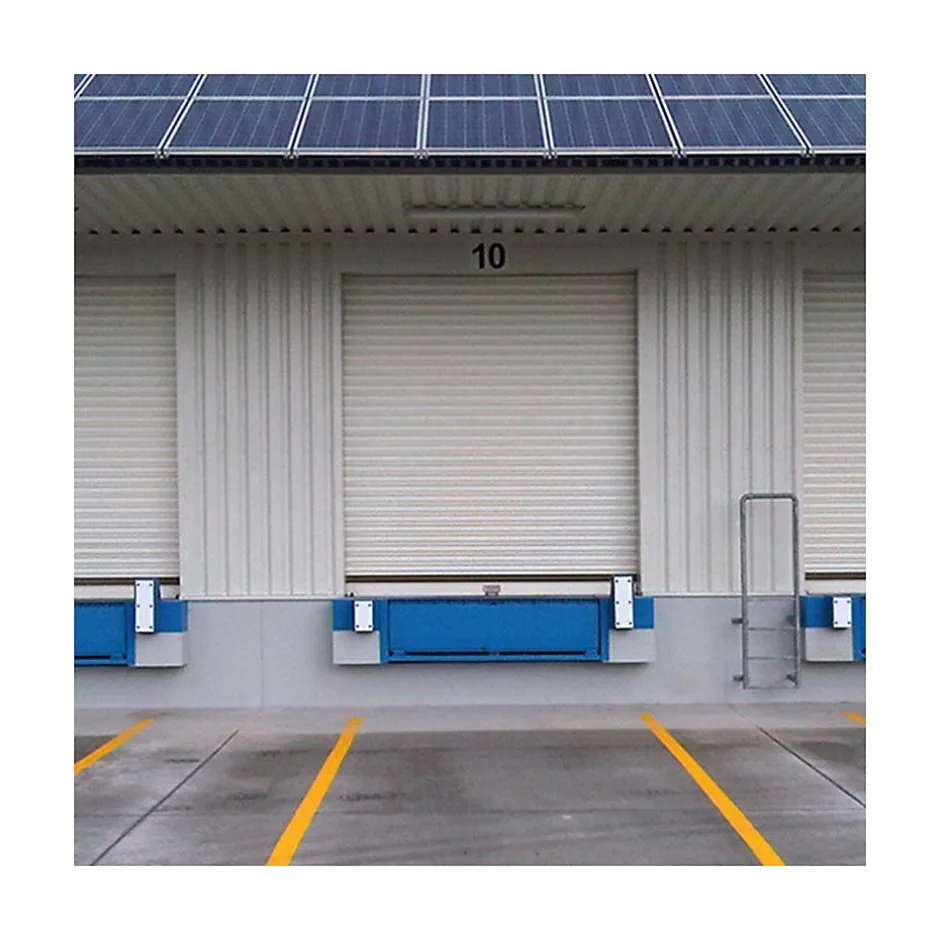 Rideau Métallique Blanc RAL9010 Motorisé 220V Lames Pleines 7/10ème L3000 H4500 CLASSIC-4M Outlet