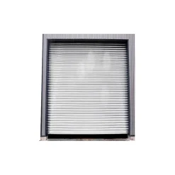 4M Rideau Métallique Blanc RAL9010 Manuel Lames Pleines 7/10ème L2500 H1500 CLASSIC