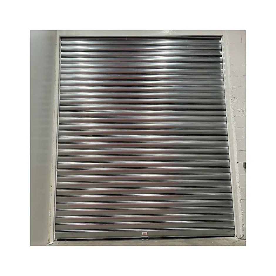 4M Rideau Métallique Galvanisé Motorisé 220V Lames Pleines 7/10ème L1500 H4000 CLASSIC