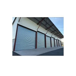 Rideau Métallique Galvanisé Motorisé 380V Lames Pleines 9/10ème L8500 H4500-4M Hot