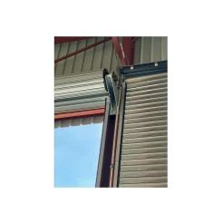 Rideau Métallique Galvanisé Motorisé 380V Lames Pleines 9/10ème L8500 H4500-4M Hot