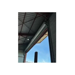 Rideau Métallique Galvanisé Motorisé 380V Lames Pleines 9/10ème L8000 H5500-4M Outlet