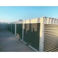 4M Rideau Métallique Galvanisé Motorisé 220V Lames Pleines 7/10ème L4000 H3000 CLASSIC BOX