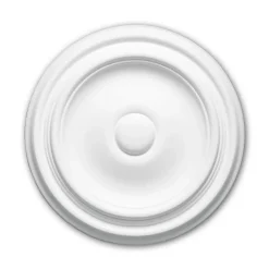 Profhome Rosace 156013 Élement décorative Élement pour plafond diametre 26 cm