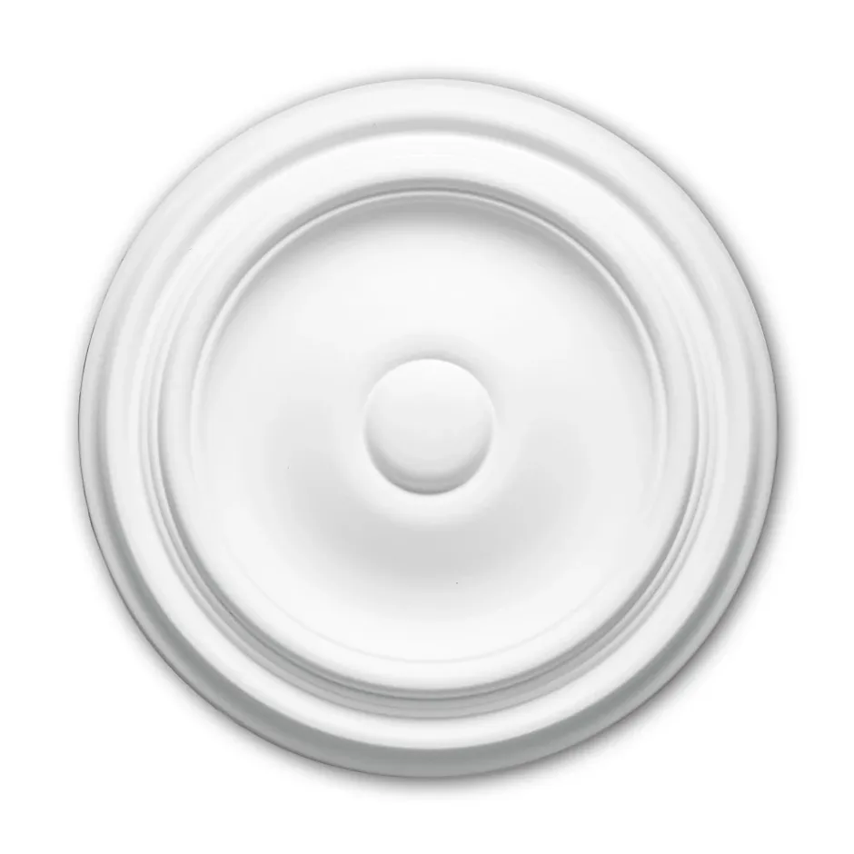 Profhome Rosace 156013 Élement décorative Élement pour plafond diametre 26 cm