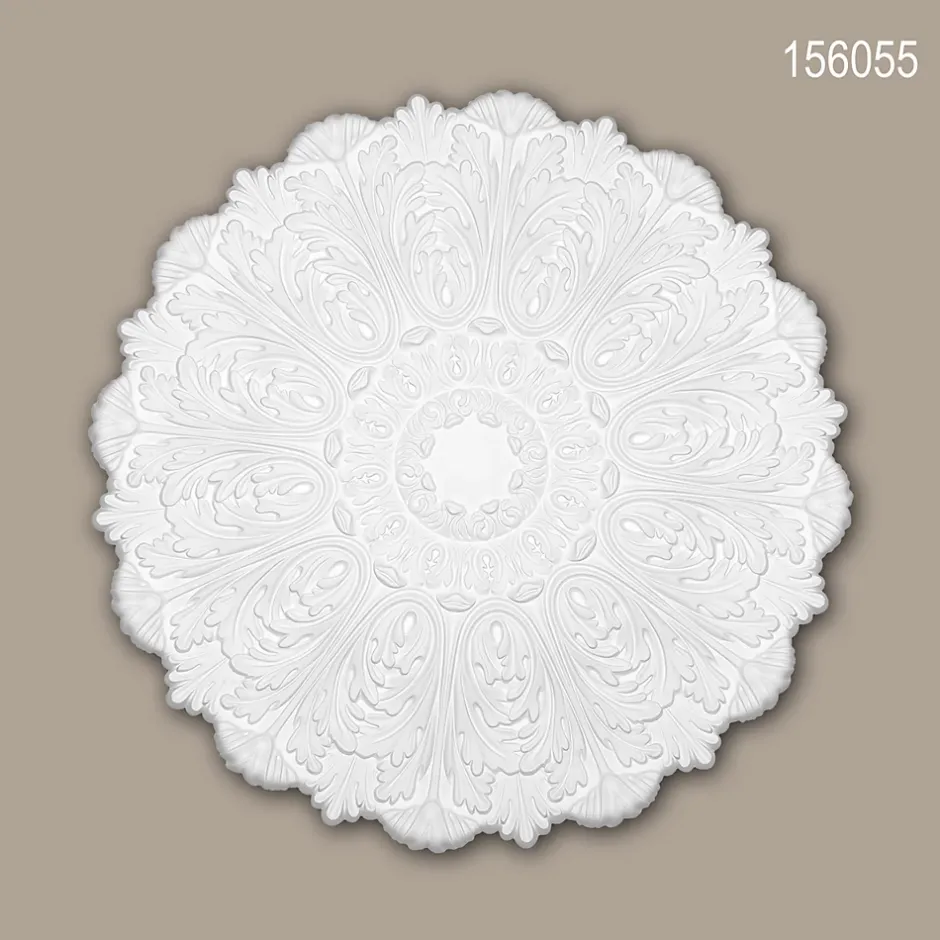 Rosace 156055 Élement décorative Élement pour plafond diametre 75,2 cm-Profhome