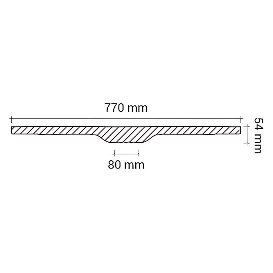 Profhome Rosace 156026 Élement décorative Élement pour plafond diametre 77 cm