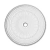 Profhome Rosace 156036 Élement décorative Élement pour plafond diametre 88,7 cm