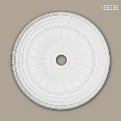 Profhome Rosace 156036 Élement décorative Élement pour plafond diametre 88,7 cm