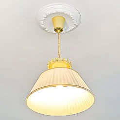 Rosace 156032 Élement décorative Élement pour plafond diametre 32 cm-Profhome Online