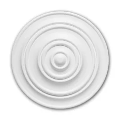 Profhome Rosace 156014 Élement décorative Élement pour plafond diametre 34 cm