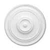 Profhome Rosace 156015 Élement décorative Élement pour plafond diametre 55,5 cm