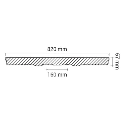 Rosace 156025 Élement décorative Élement pour plafond diametre 82 cm-Profhome Sale