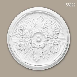 Rosace 156022 Élement décorative Élement pour plafond diametre 52,5 cm-Profhome Online