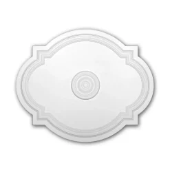 Profhome Rosace 156008 Élement pour plafond Élement décorative 54 x 44 cm