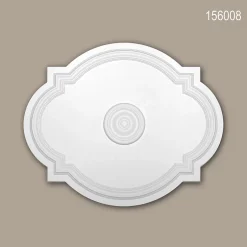 Profhome Rosace 156008 Élement pour plafond Élement décorative 54 x 44 cm