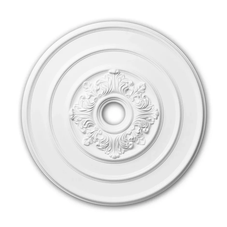 Profhome Rosace 156005 Élement pour plafond Élement décorative diametre 65,6 cm