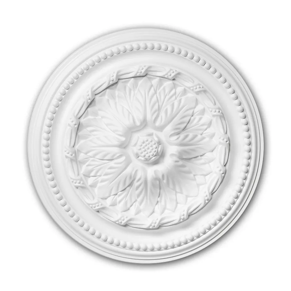Profhome Rosace 156007 Élement pour plafond Élement décorative diametre 40 cm