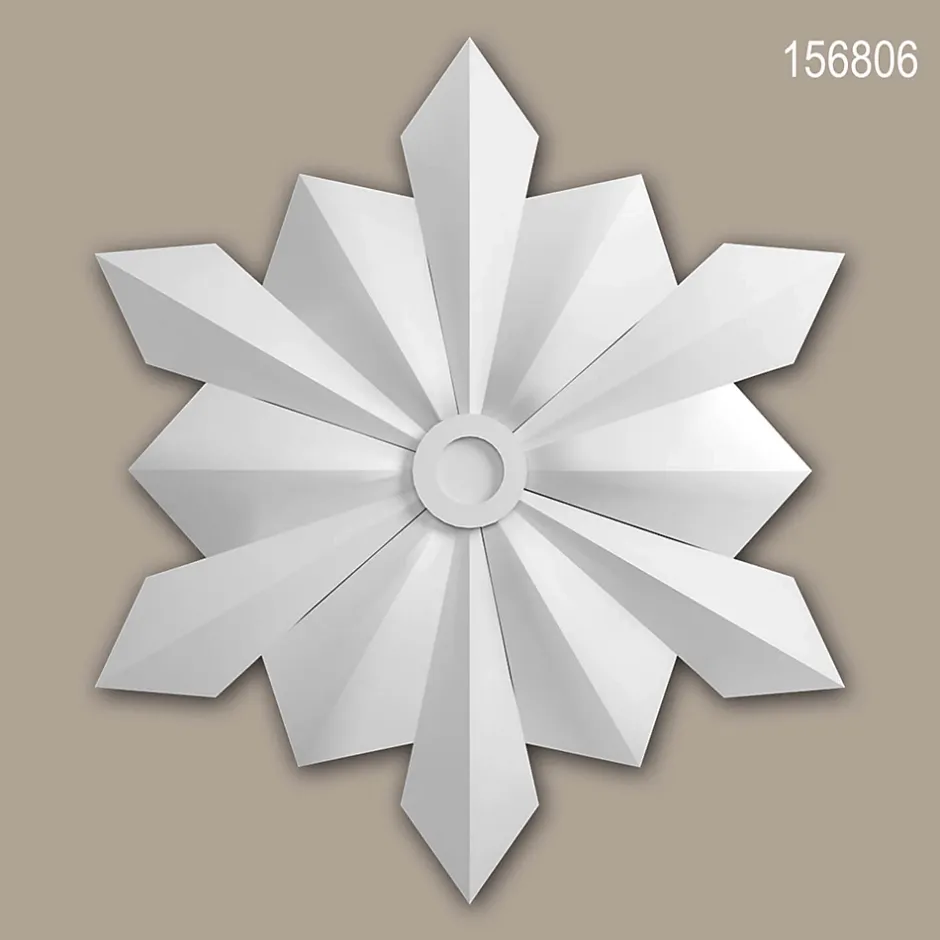 Profhome Rosace 156806 Médaillon Élément décoratif diametre 76 cm