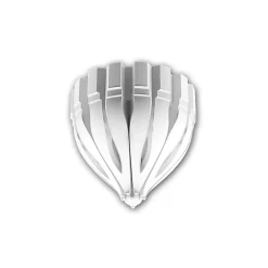 Rosace 156511F flexible Élément décoratif diametre 8,6 cm-Profhome Best