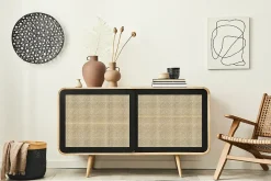 Rouleau de cannage en rotin tissé main 8 brins 100X60 cm-Nordlinger Pro Online