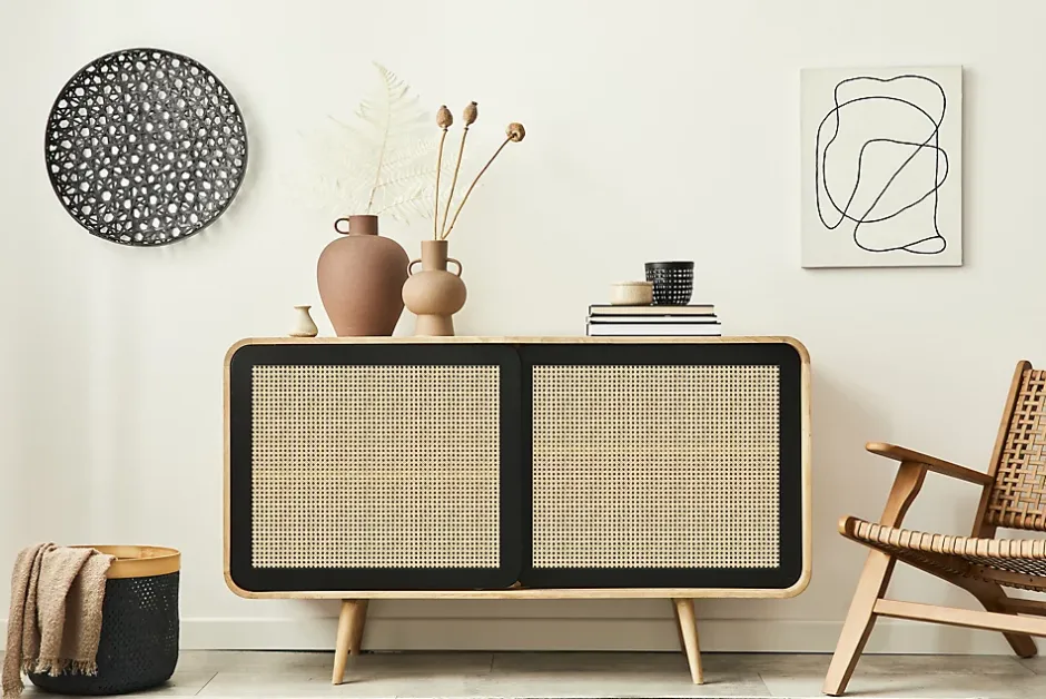 Rouleau de cannage en rotin tissé main 8 brins 100X60 cm-Nordlinger Pro Online