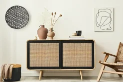 Nordlinger Pro Rouleau de cannage en rotin tissé main 4 brins 100 X 60 cm