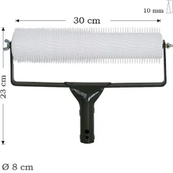 Rouleau hérisson à pointes époxy - 30 cm - 1 cm --Dekor Outlet