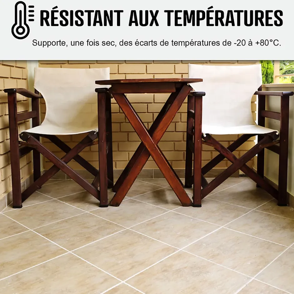 Résine d'étancheite sous carrelage extérieur pour support avec pente - ARCAFILM SC Gris - 10 L --Arcane Industries Hot