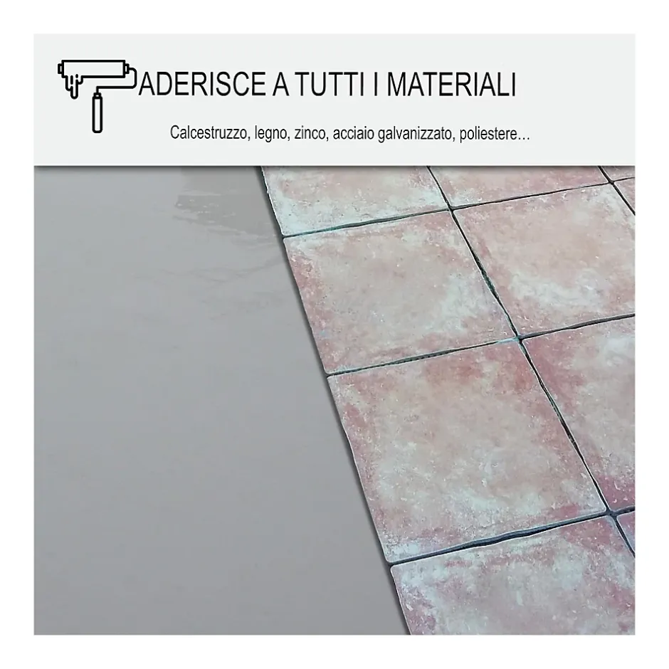 Résine d'étancheite sous carrelage extérieur pour support avec pente - ARCAFILM SC Gris - 10 L --Arcane Industries Hot