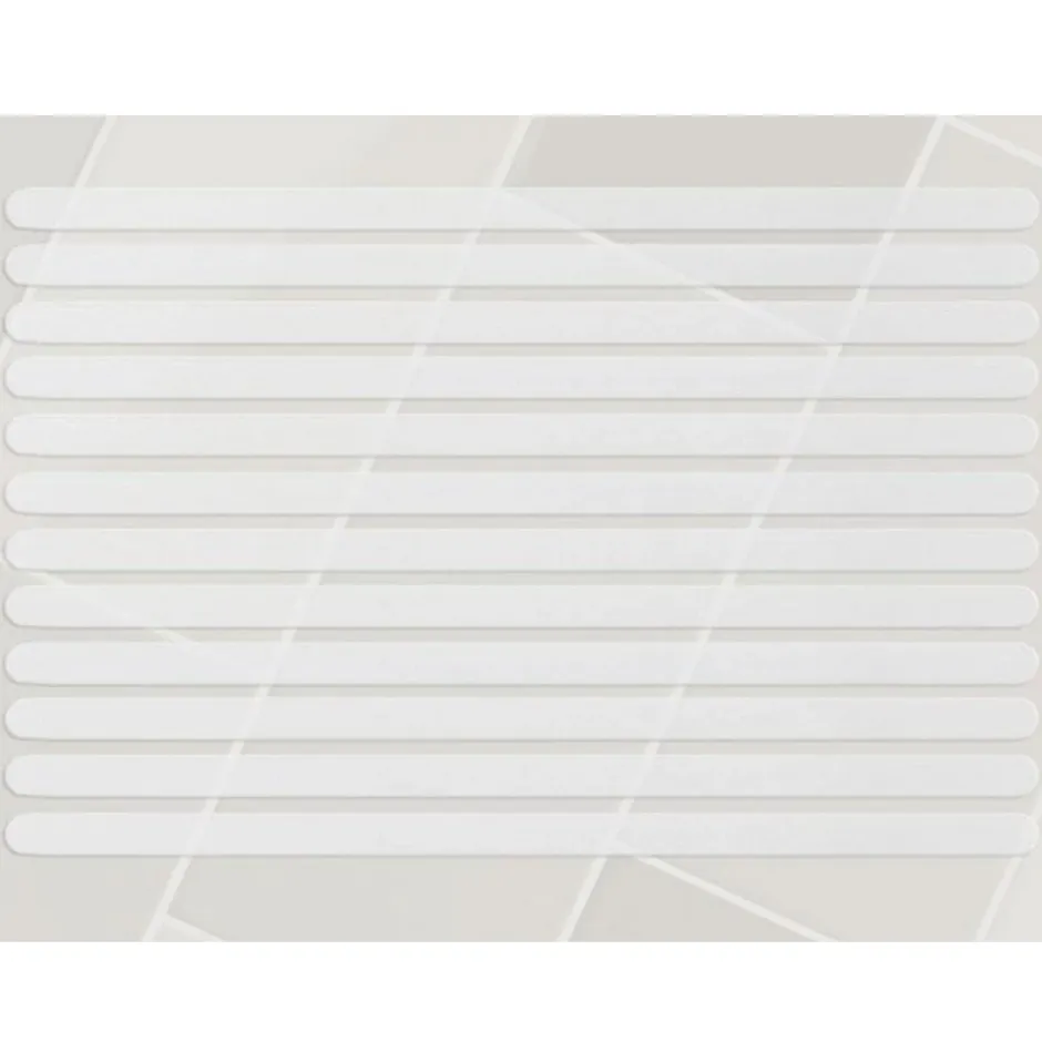 Rubans antidérapants-imperméables En PVC Transparent Arrondi 25 x 150 mm 24 pièces --Floordirekt Best