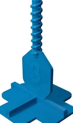 Sachet 100 croisillons à vis autonivelants 3mm en T-Pavilift Discount