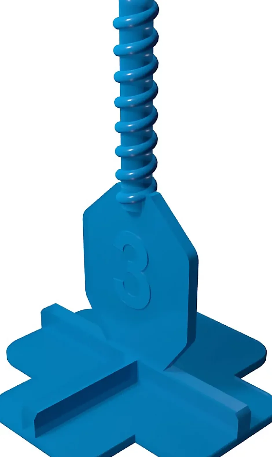 Sachet 100 croisillons à vis autonivelants 3mm en T-Pavilift Discount