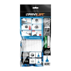Sachet 100 croisillons à vis autonivelants 3mm en T-Pavilift Discount