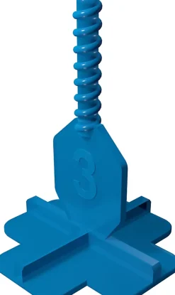 Pavilift Sachet 100 croisillons à vis autonivelants 3mm en X