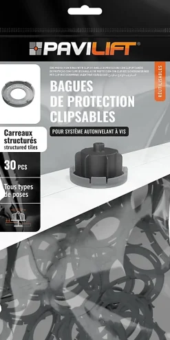 Pavilift Sachet de 30 bagues de protection clipsables ®
