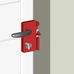 Afbat Serrure de portillon SRP01 noir