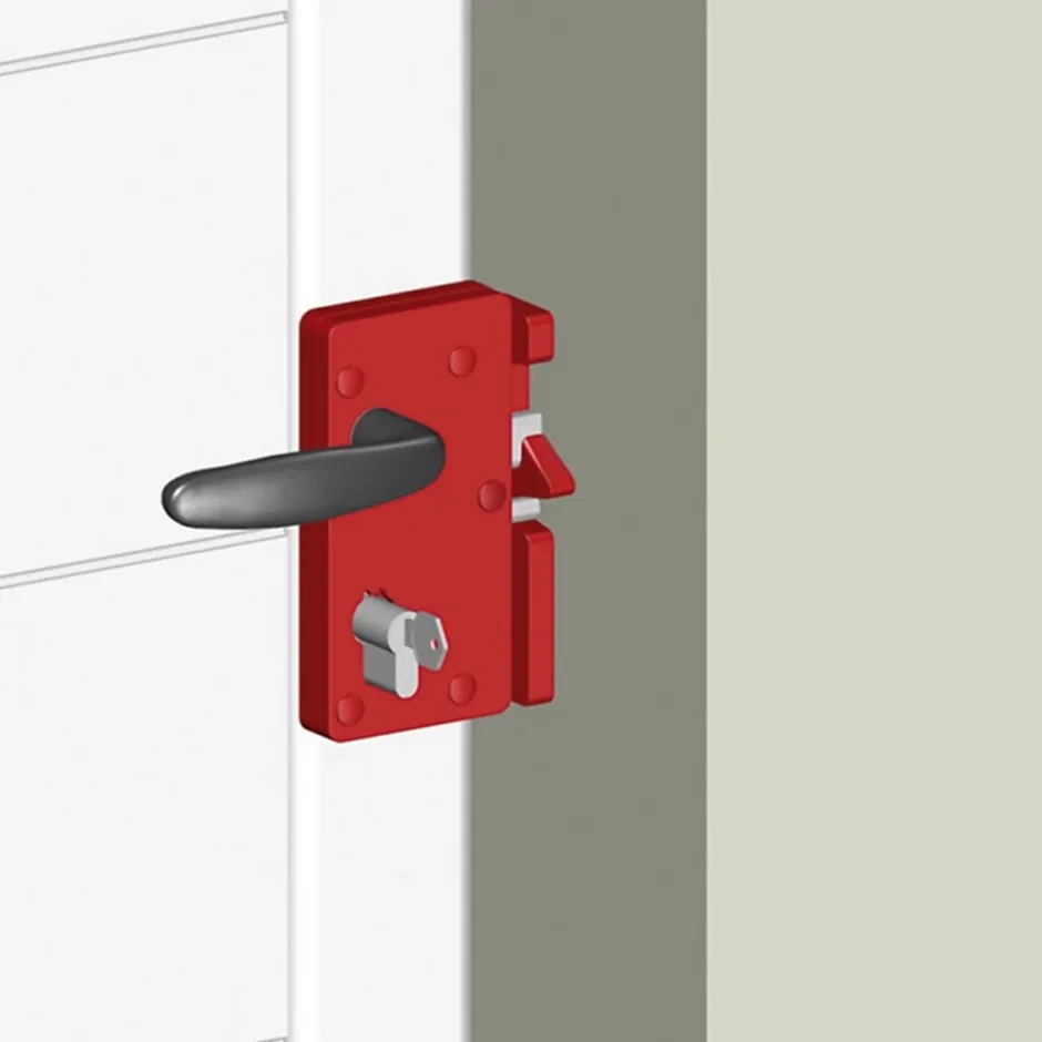 Afbat Serrure de portillon SRP01 noir