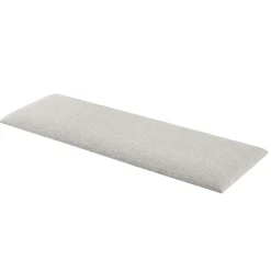 [Neu.Haus] Set de 2 coussins muraux Carpino en tissu 90 x 30 cm gris neu.haus