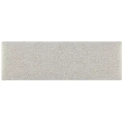 [Neu.Haus] Set de 2 coussins muraux Carpino en tissu 90 x 30 cm gris neu.haus