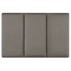 [Neu.Haus] Set de 3 coussins muraux Carpino en velours 60 x 30 cm gris foncé neu.haus