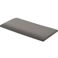 [Neu.Haus] Set de 3 coussins muraux Carpino en velours 60 x 30 cm gris foncé neu.haus