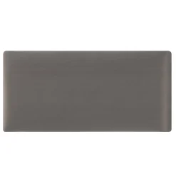 [Neu.Haus] Set de 3 coussins muraux Carpino en velours 60 x 30 cm gris foncé neu.haus