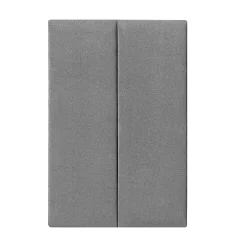 Set de 2 coussins muraux Carpino en tissu 90 x 30 cm gris clair neu.haus-[Neu.Haus] Online