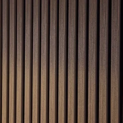 Sweeek Set de 4 panneaux muraux acoustiques décoratifs en feutrine et MDF noyer 60x120cm - Kyoto