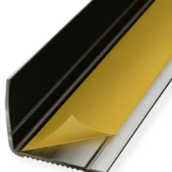 Seuil d'escalier Integral, Forme: L 35 x 30 mm Longueur: 134 cm, Auto-adhésif, Bronze-Floordirekt New