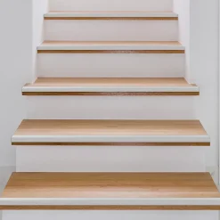 Seuil d'escalier Pré-percé, Forme: L 30 x 20 mm, Longueur: 134 cm, Argent-Floordirekt Hot